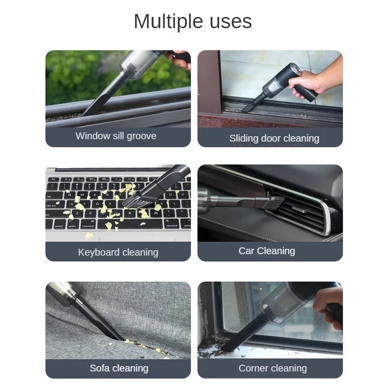 portable wireless car and home vacuum cleaner, view 6 - MRSLM