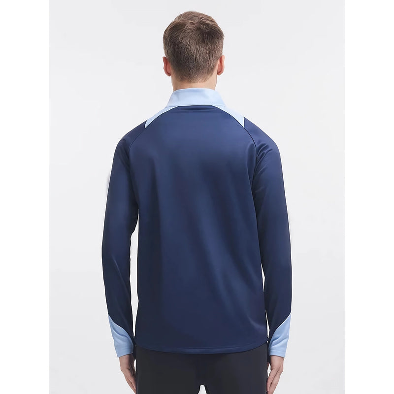 men's half-zip quilted sports pullover, view 10 - MRSLM