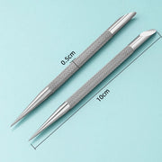 double-head nail cuticle pusher, view 8 - MRSLM