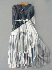 floral 3d print dress, view 4 - MRSLM