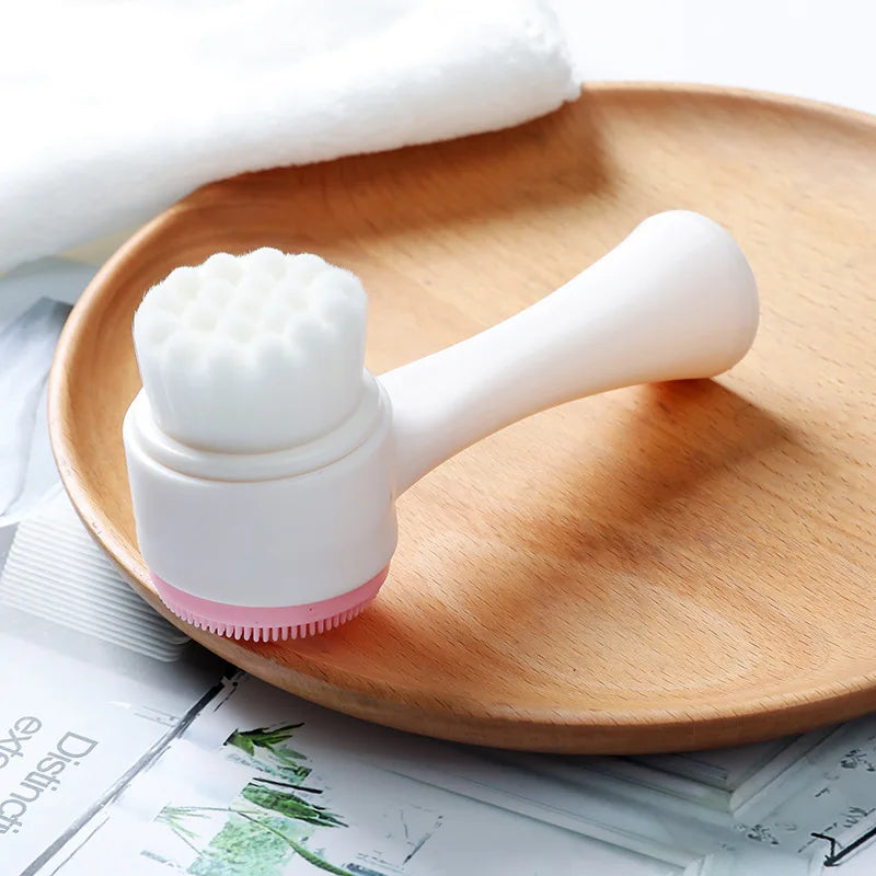 silicone face cleansing brush, view 6 - MRSLM