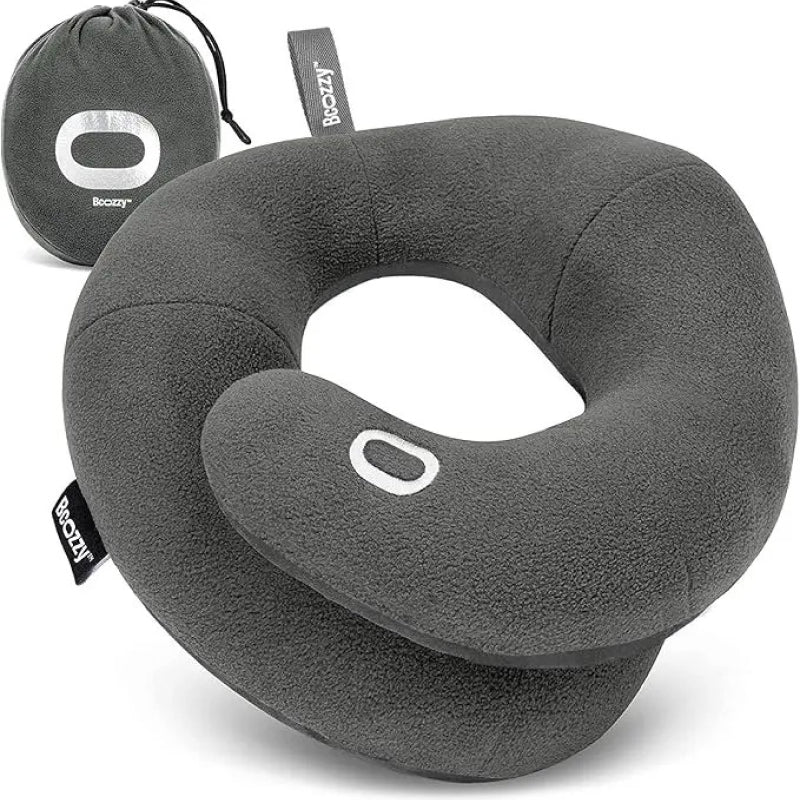 Travel neck pillow with double support, view 6 - MRSLM