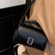 simple PU shoulder crossbody bag, view 6 - MRSLM