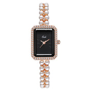 Women's shell pearl quartz watch, view 10 - MRSLM
