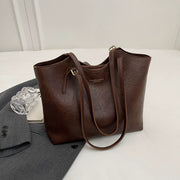 textured bucket tote bag, view 10 - MRSLM