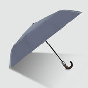 automatic wooden handle umbrella, view 2 - MRSLM