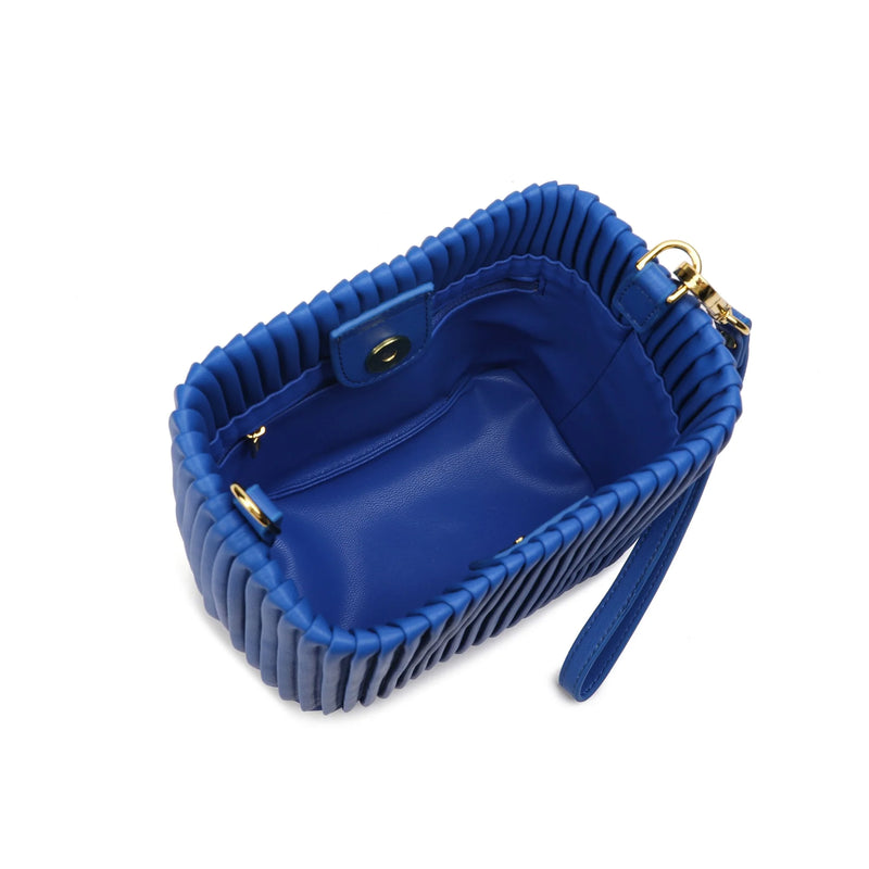 ruched bucket bag, view 24 - MRSLM