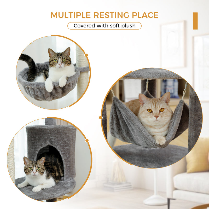 extra large cat tree tower, view 6 - MRSLM