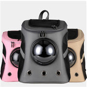 space capsule pet backpack, view 7 - MRSLM