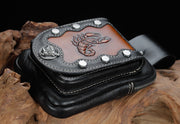 men's leather belt pouch waist bag, view 7 - MRSLM