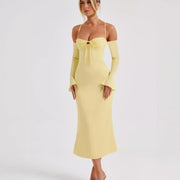 midi bodycon dress, view 7 - MRSLM