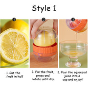 portable manual citrus juicer, view 8 - MRSLM