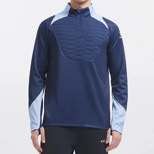 men's half-zip quilted sports pullover - MRSLM