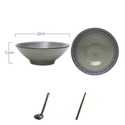 japanese ceramic ramen bowl, view 15 - MRSLM
