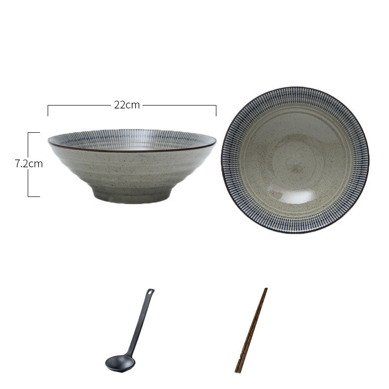 japanese ceramic ramen bowl, view 15 - MRSLM