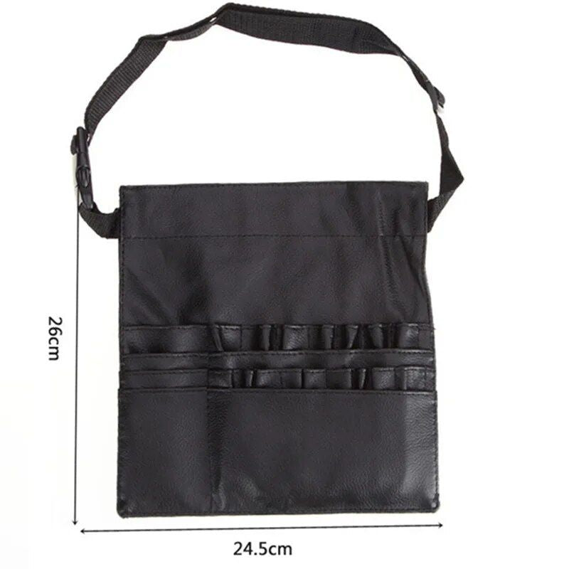makeup artist cosmetic bag with waist belt, view 3 - MRSLM