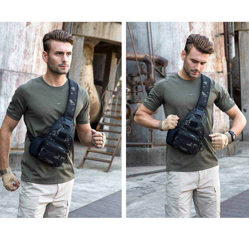 mini canvas waist bag, view 3 - MRSLM