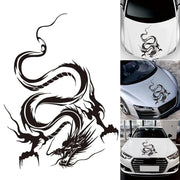 dragon pattern car hood decal, view 7 - MRSLM