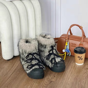 women's platform snow boots, view 6 - MRSLM