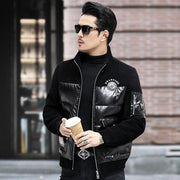Men's stand collar duck down coat, view 19 - MRSLM