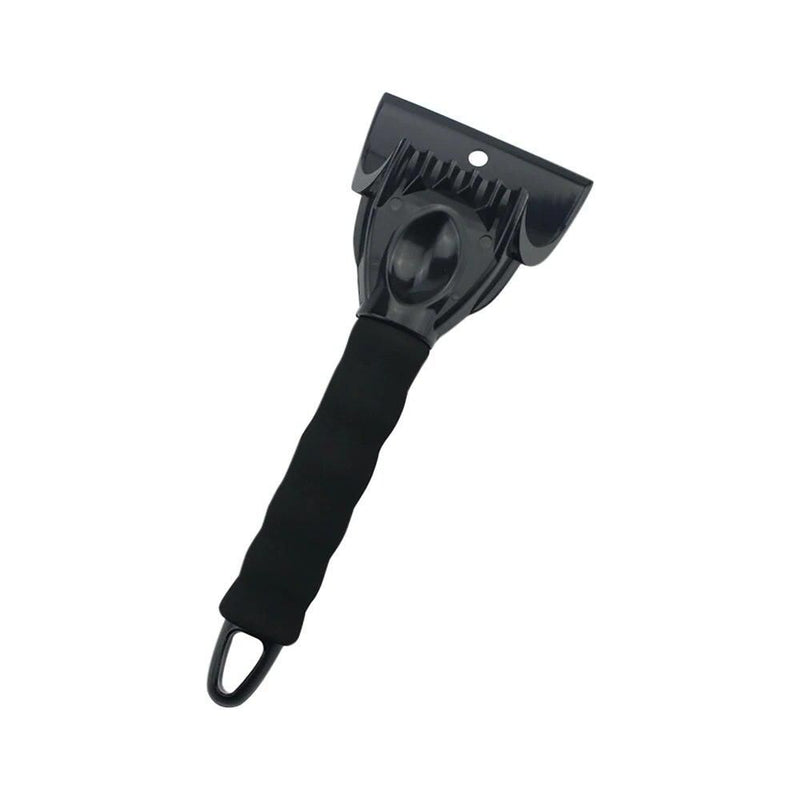 ice scraper with snow brush, view 3 - MRSLM