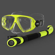 scuba diving mask and snorkel set, view 8 - MRSLM