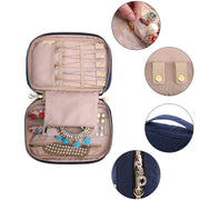 travel jewelry organizer case, view 5 - MRSLM