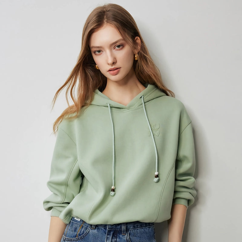 hooded drawstring pullover - MRSLM