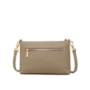 genuine leather women's crossbody messenger bag, view 7 - MRSLM