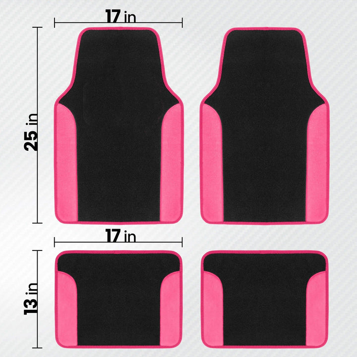 Hot Pink Universal Car Floor Mats