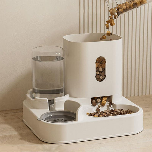 2-in-1 automatic cat feeder and water dispenser - MRSLM