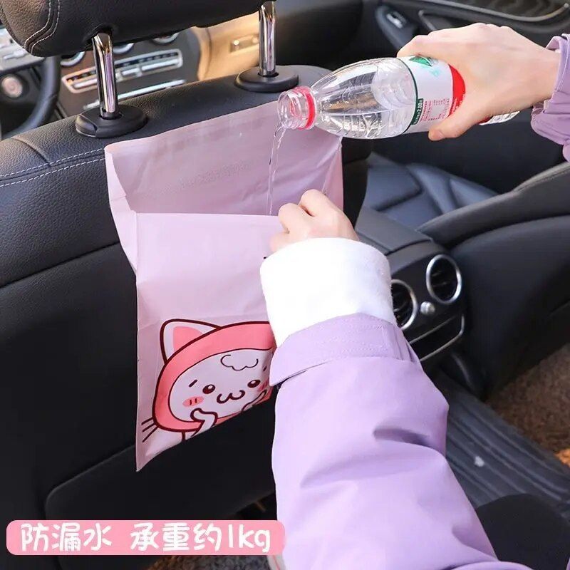 compact car trash bag, view 7 - MRSLM
