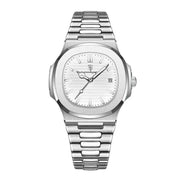 square quartz men's watch, view 2 - MRSLM