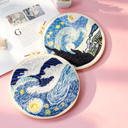 Starry Night embroidery starter kit, view 7 - MRSLM