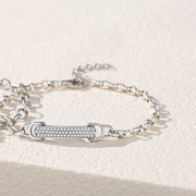 925 silver couple bracelets, view 3 - MRSLM
