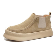 men's cow suede loafers, view 2 - MRSLM