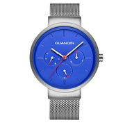 men's quartz mesh band watch, view 4 - MRSLM