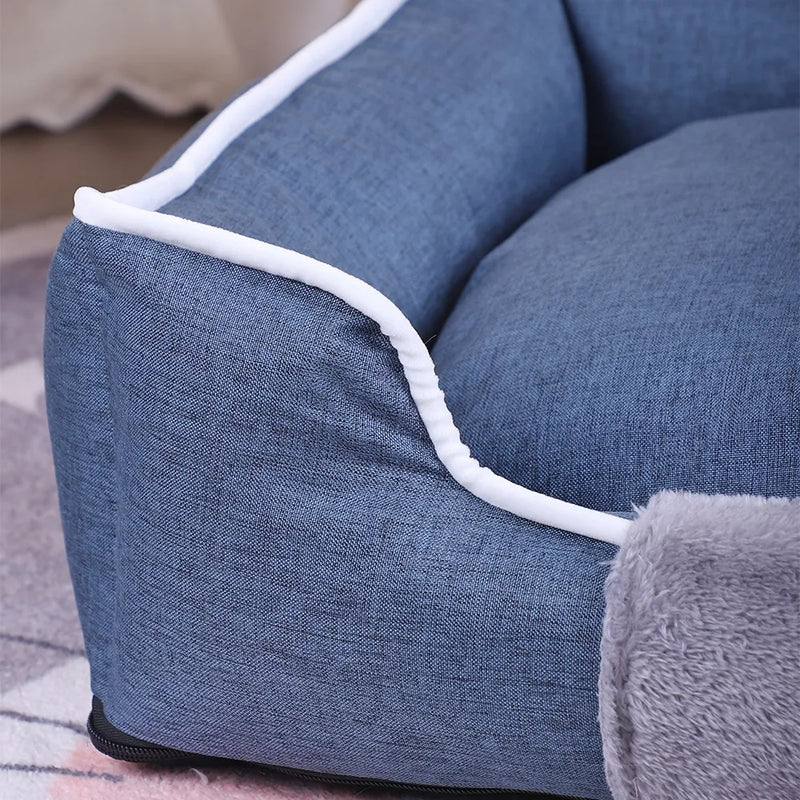 fluffy washable dog bed, view 4 - MRSLM