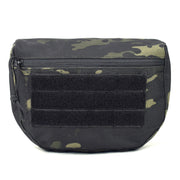 Lightweight expandable nylon waist storage bag, view 11 - MRSLM