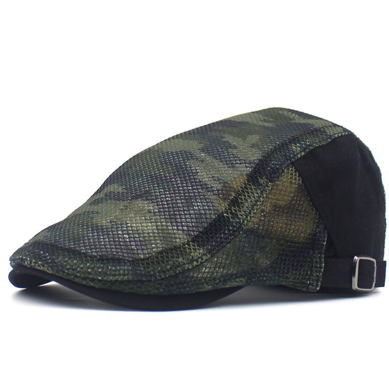 casual cotton beret for men and women, view 2 - MRSLM