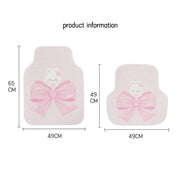 Cute bow cartoon car floor mats, view 9 - MRSLM