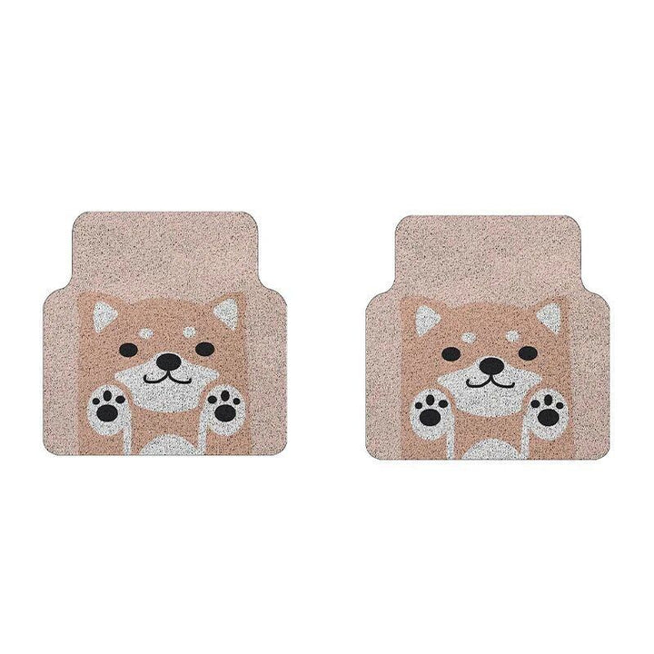 Universal Cartoon Pattern Waterproof Car Floor Mats