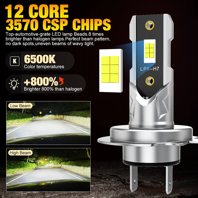 h7 led headlight bulb kit, view 3 - MRSLM