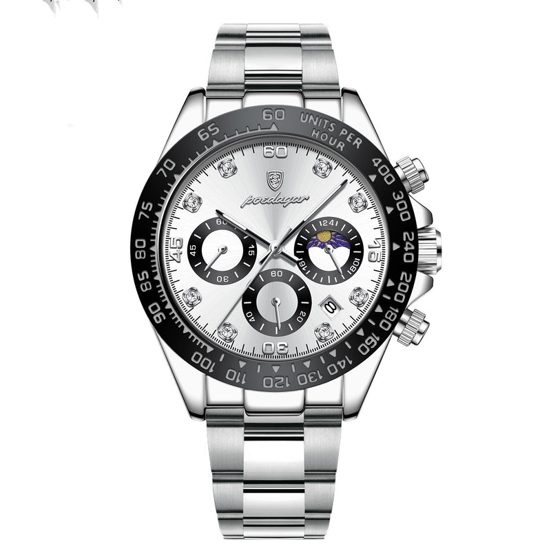 men's slim quartz watch, view 2 - MRSLM