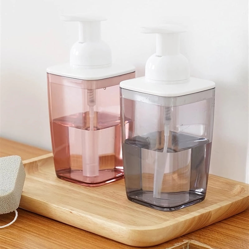 Transparent foam pump dispenser, view 9 - MRSLM