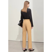 straight ankle-length trousers, view 4 - MRSLM