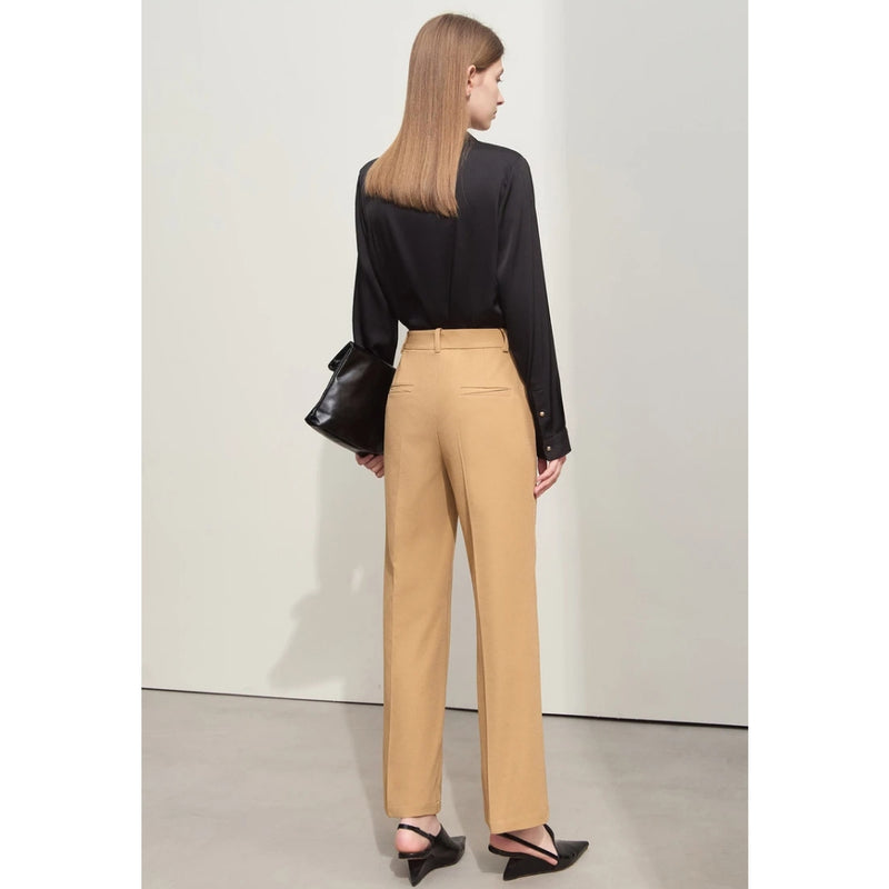 straight ankle-length trousers, view 4 - MRSLM