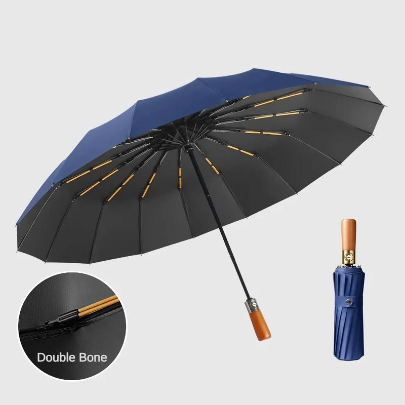 32-bone automatic umbrella, view 4 - MRSLM