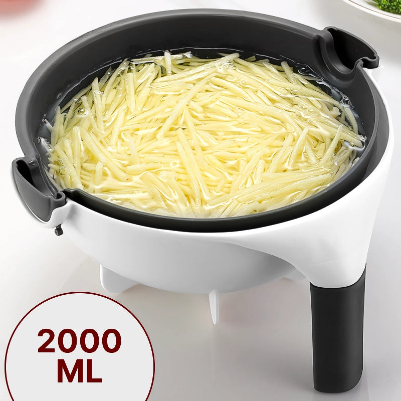 2-in-1 vegetable slicer and fruit strainer, view 5 - MRSLM
