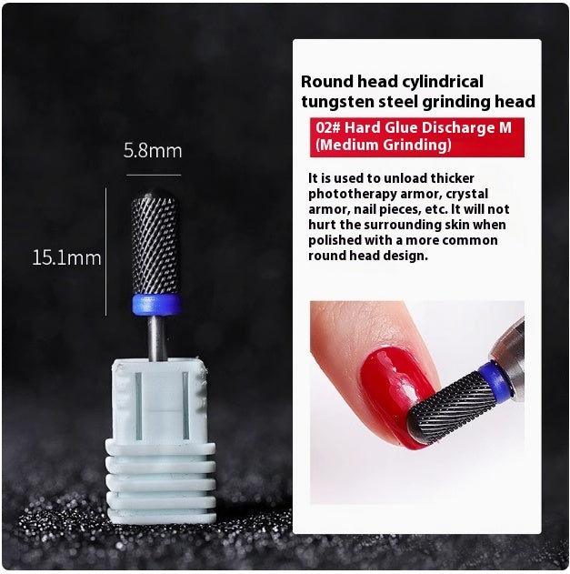 Tungsten steel nail drill bit, view 3 - MRSLM
